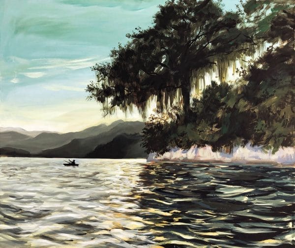 Atardecer en el Lago de Yojoa
