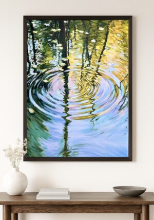 "Un segundo después de la llegada de la libélula"