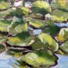 "Nenufares" Pintura Original al óleo
