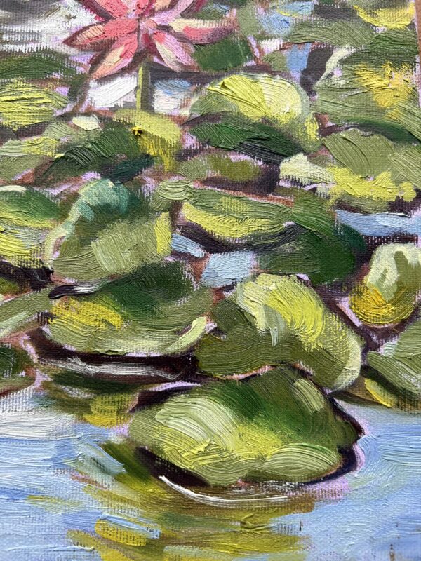 "Nenufares" Pintura Original al óleo