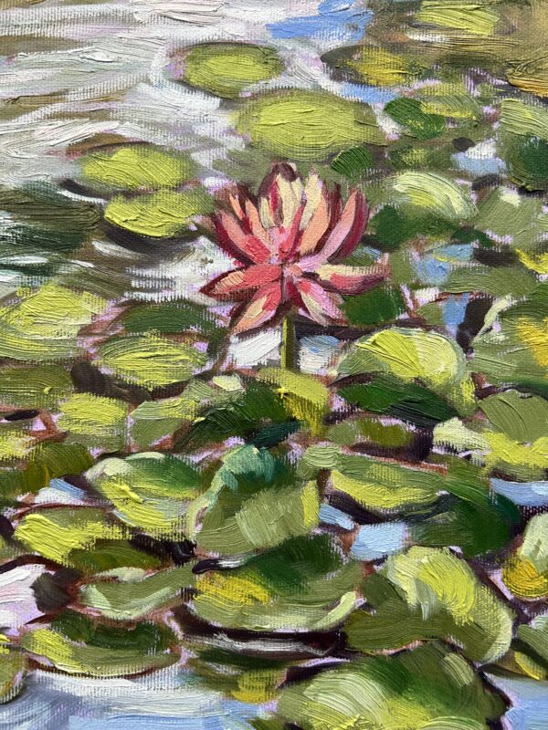 "Nenufares" Pintura Original al óleo