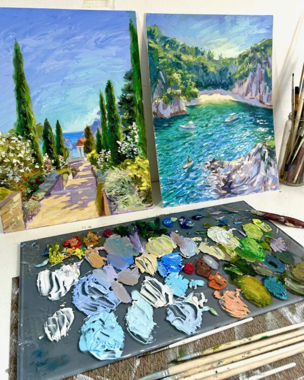 "Blanes" Pintura Original al Oleo