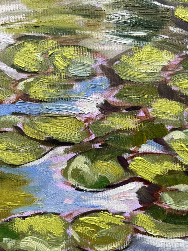 "Nenufares" Pintura Original al óleo