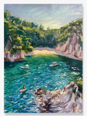 image6 "Blanes" Pintura Original al Oleo