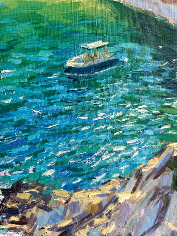 "Blanes" Pintura Original al Oleo