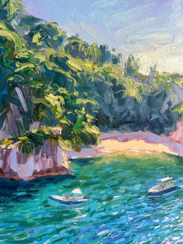 "Blanes" Pintura Original al Oleo