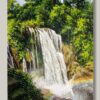 "Cataratas de pulhapanzak” Pintura original sobre lienzo