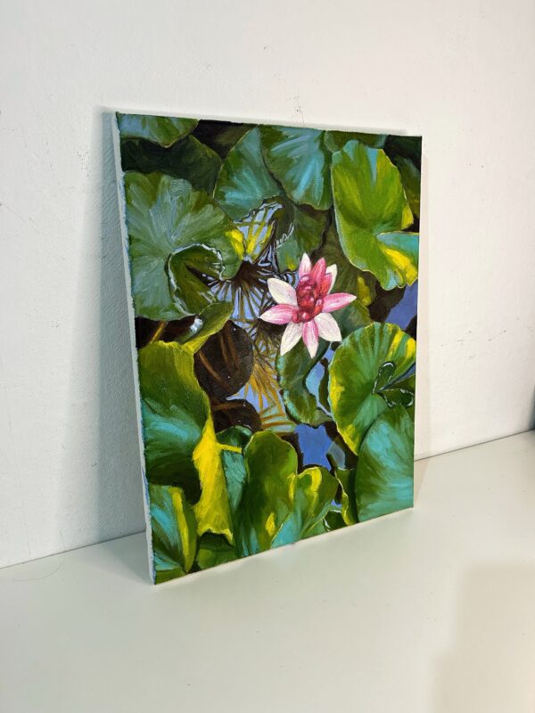"Lirio" Pintura original sobre lienzo