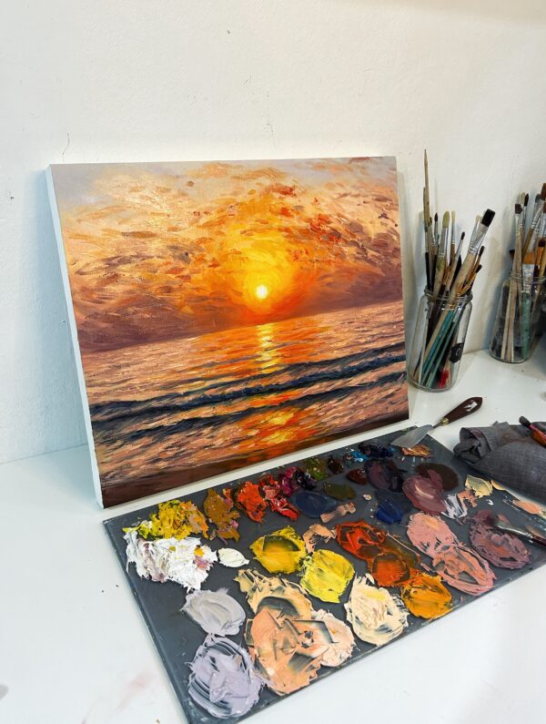 "Amanecer" pintura original